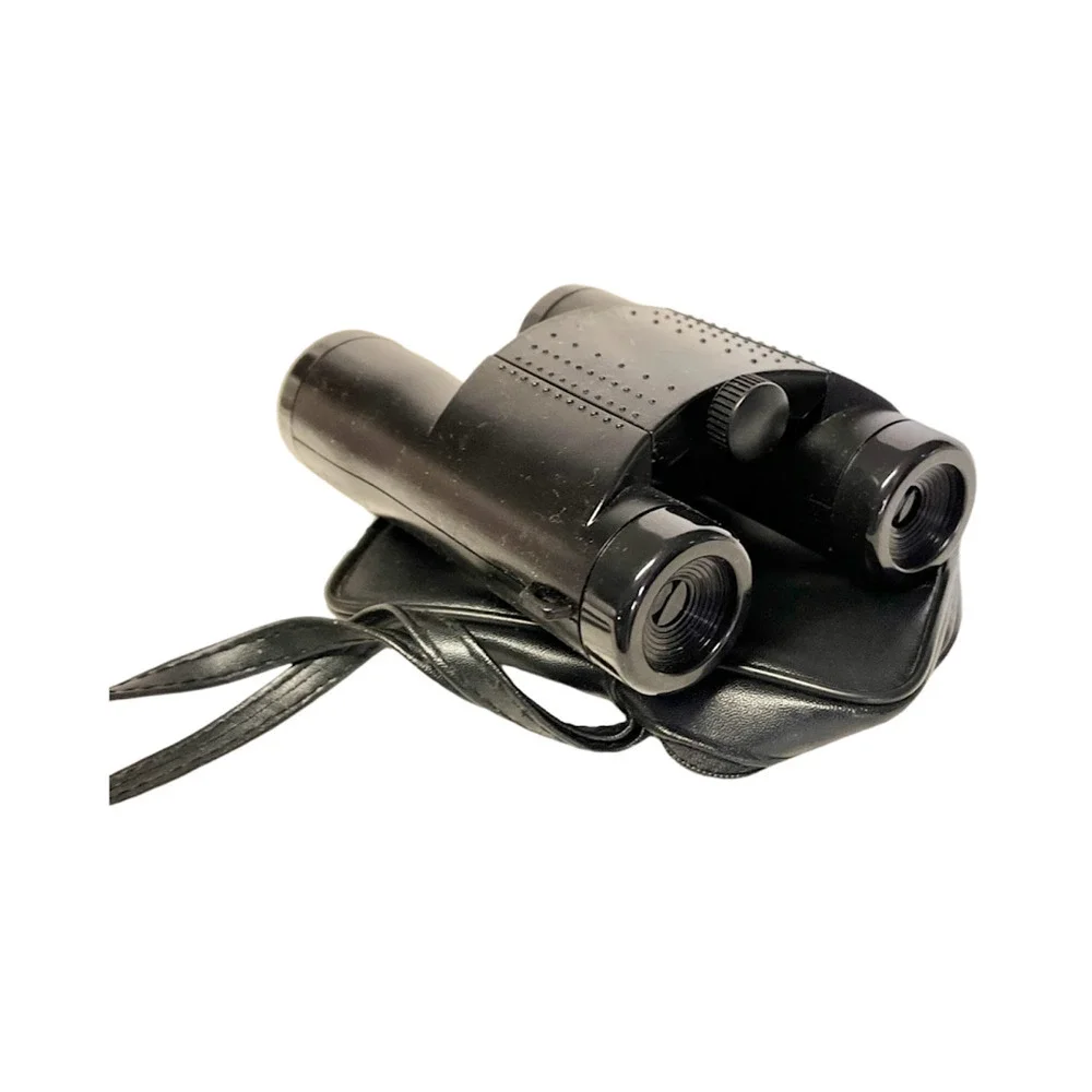 Source- Black Binoculars With Adjustable Focus By Readers Digest W/ Black Case